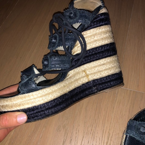 Balenciaga espadrilles wedges size 38 - Picture 4 of 8